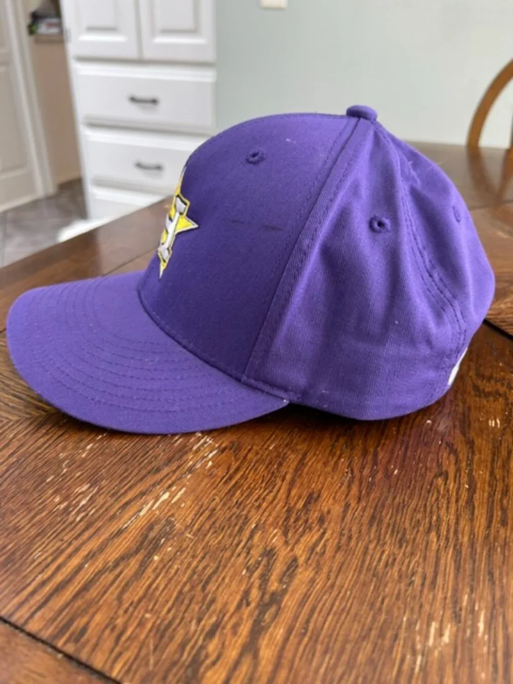 Houston Astros Baseball Cap with Adjustable Plastic Strap - $19